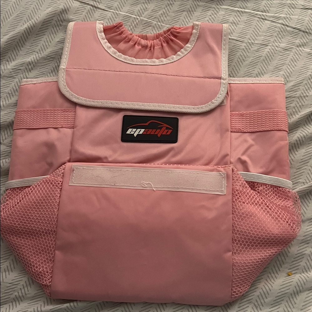 Pink Epauto Car garbage bin
